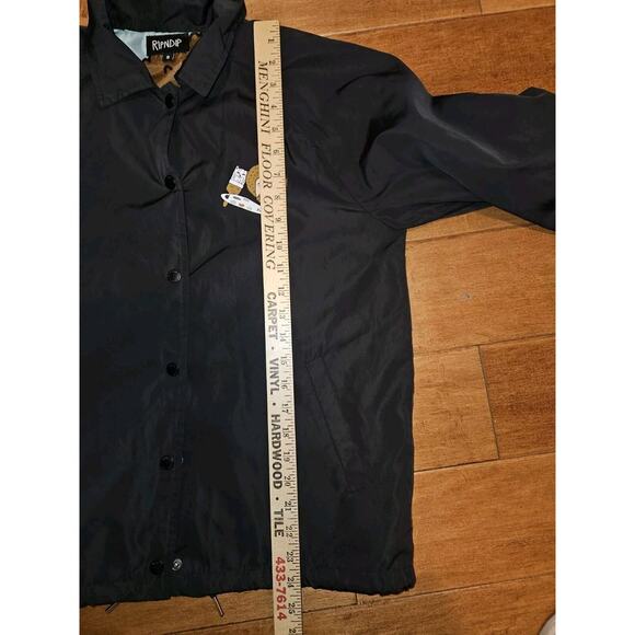 RipNdip Jacket Satin Bob Ross Rain Windbreaker Size Small - Picture 14 of 14